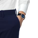 Blue Leather Tissot Le Locle Gold 39mm
